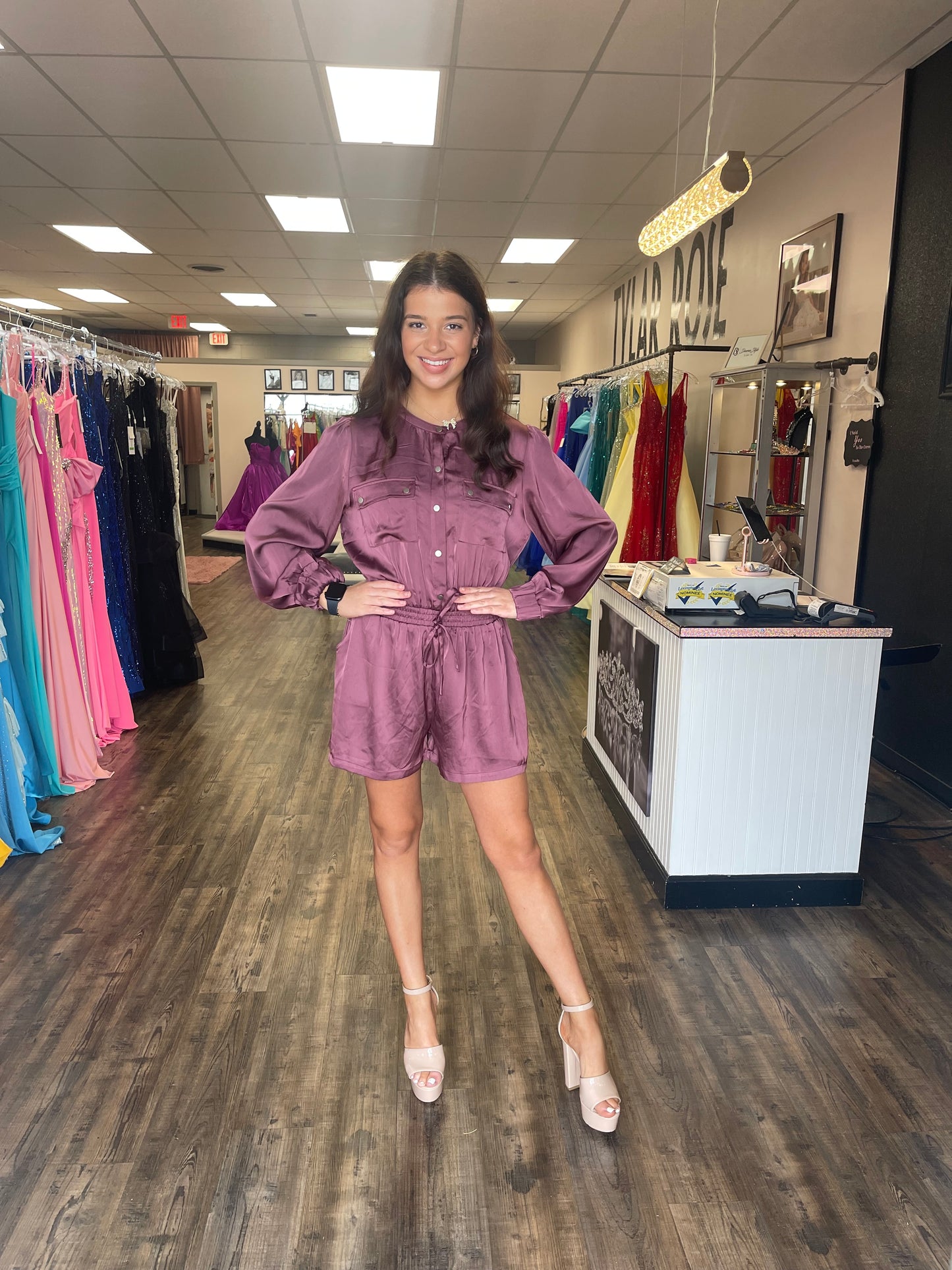 Button Up Romper