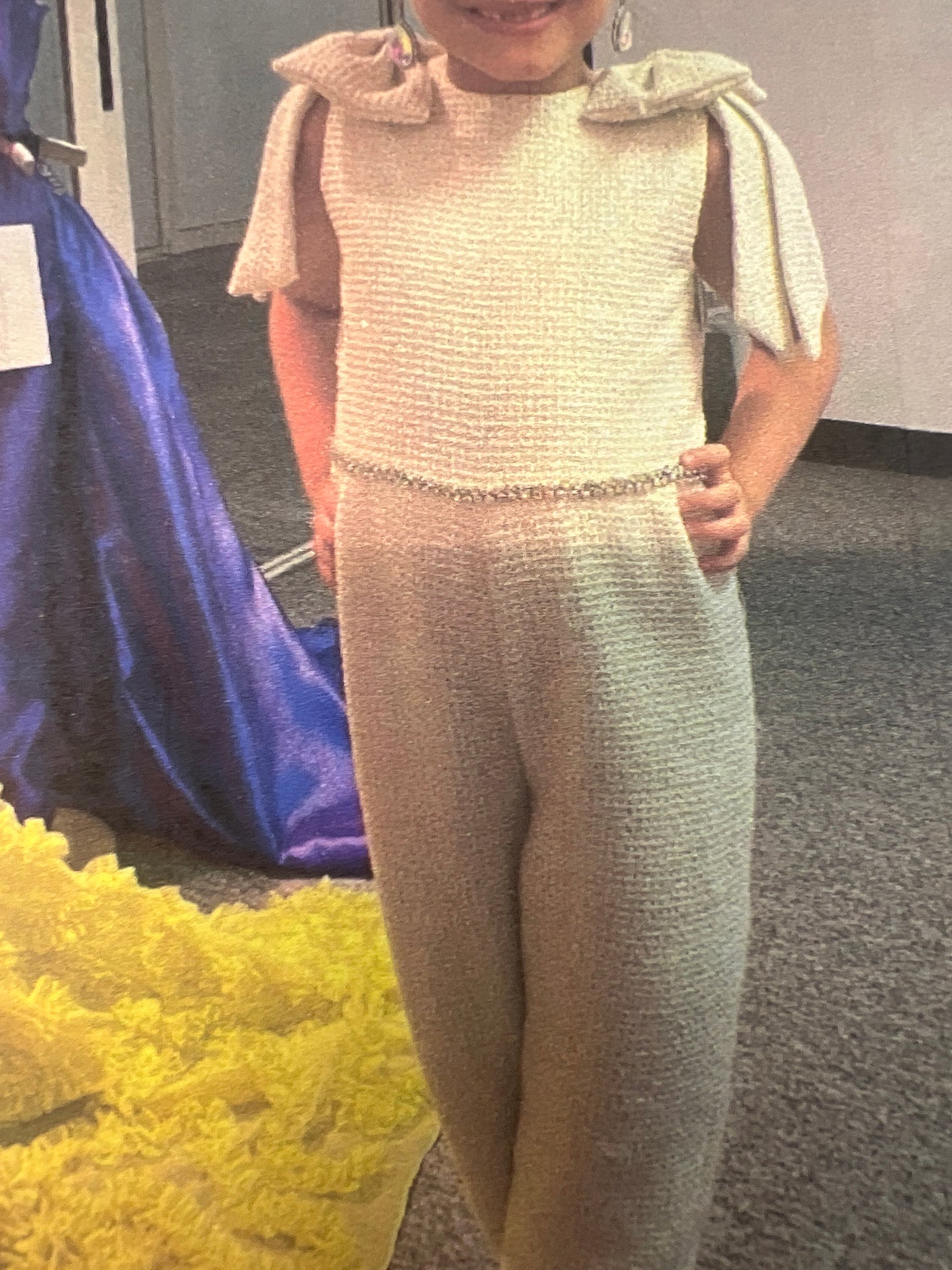 Jumpsuit with bows