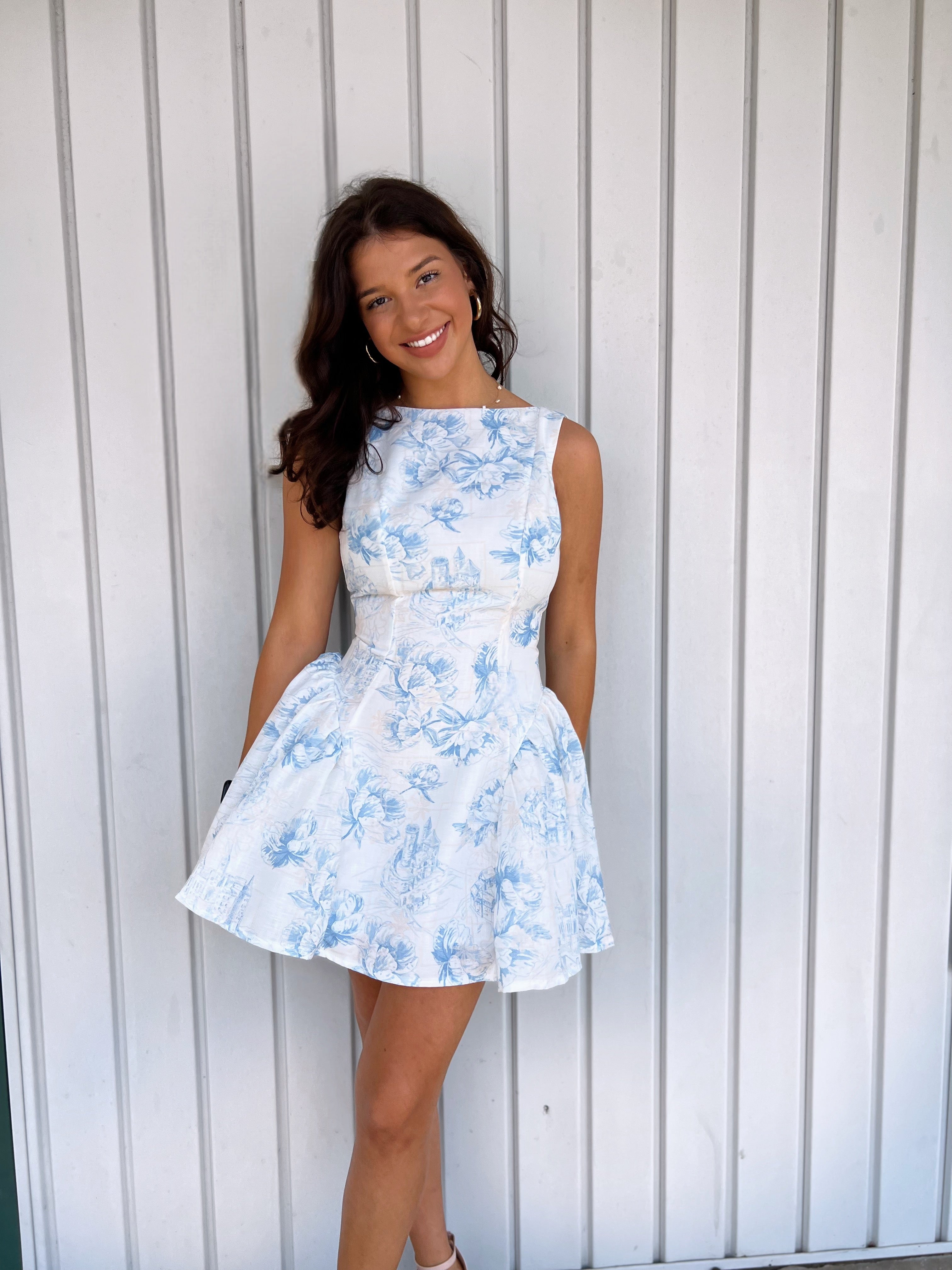 Summer Blues Dress