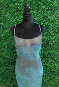 Black by Alexia Designs B166 TEAL Sz.10